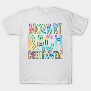 Famous Composers Neon T-Shirt